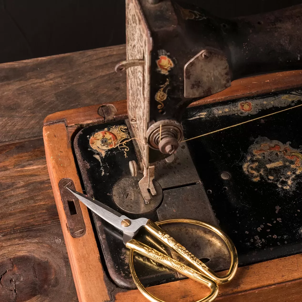 Vintage Sewing Machine Laxmi Tailors